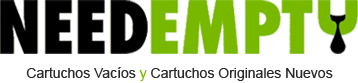 NeedEmpty - Cartuchos vacíos y cartuchos originales nuevos